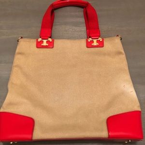 Tory Burch canvas tote